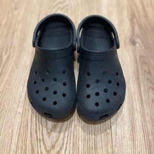 Kids Black Crocs